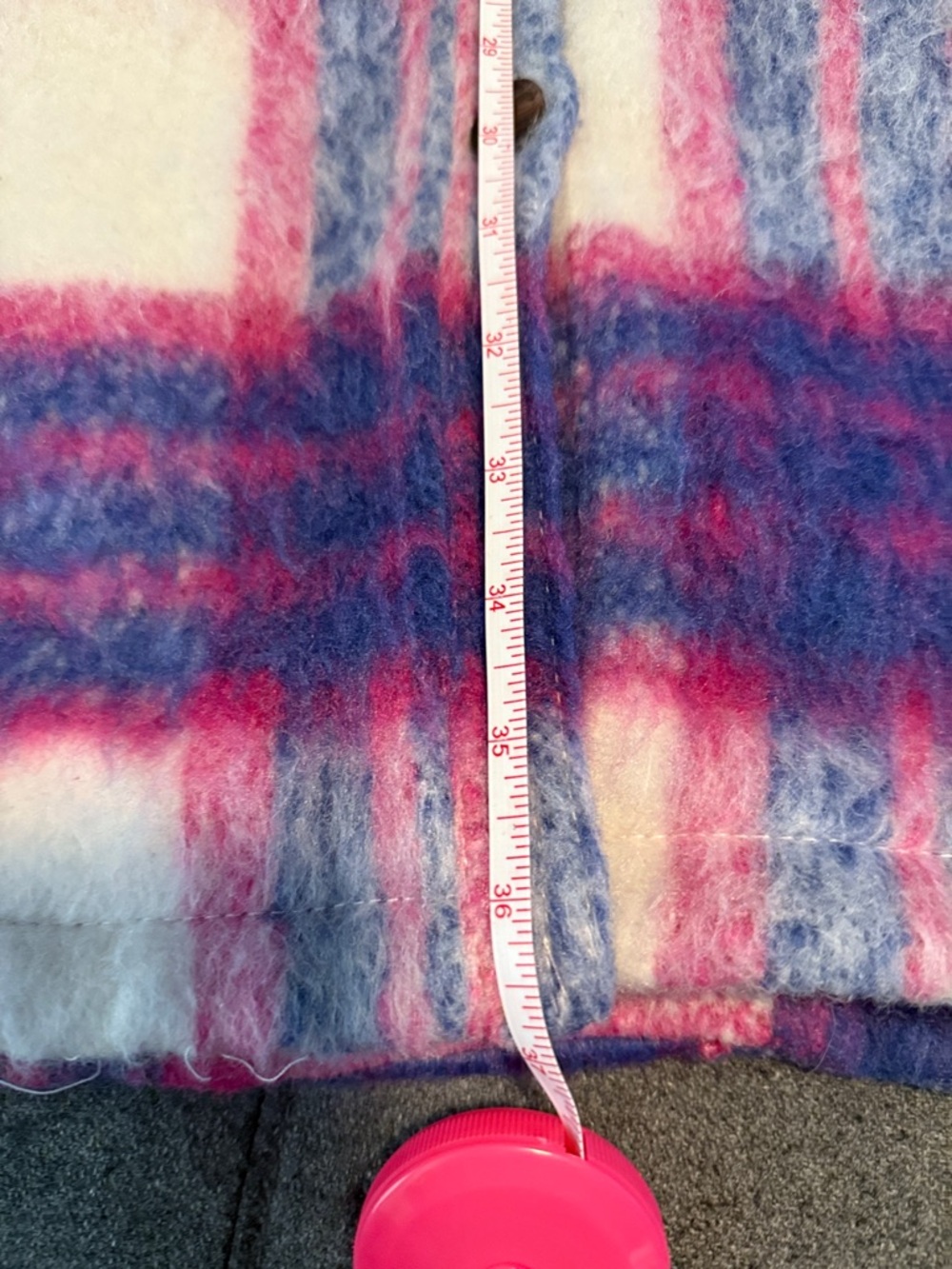 Blank NYC plaid shacket, L - Picture 7 of 13